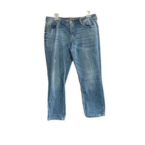 ARIZONA Jean Co.  Women’s Cropped Jeans Inseam 24” Size Juniors 15 Blue